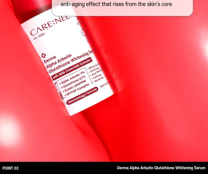 CARE:NEL - Derma Alpha Arbutin Glutathione Whitening Cream 45ml - Gallery 19