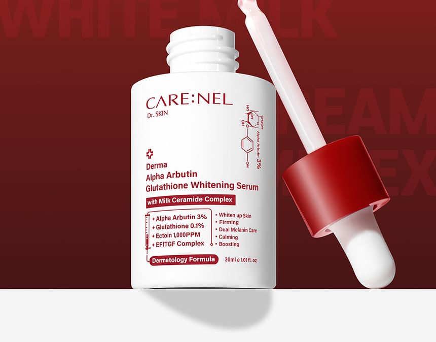 CARE:NEL - Derma Alpha Arbutin Glutathione Whitening Cream 45ml - Gallery 29