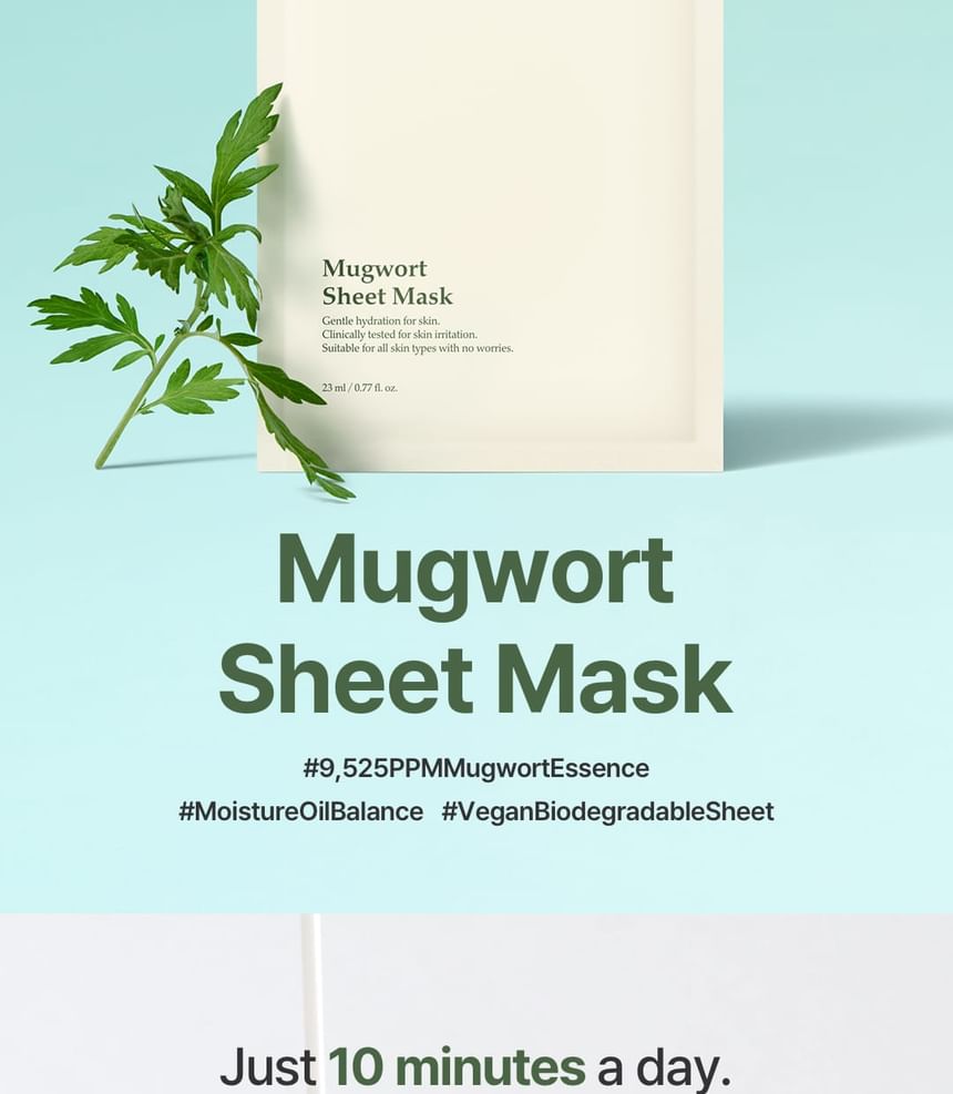 I'm from - Mugwort Sheet Mask - Gallery 4