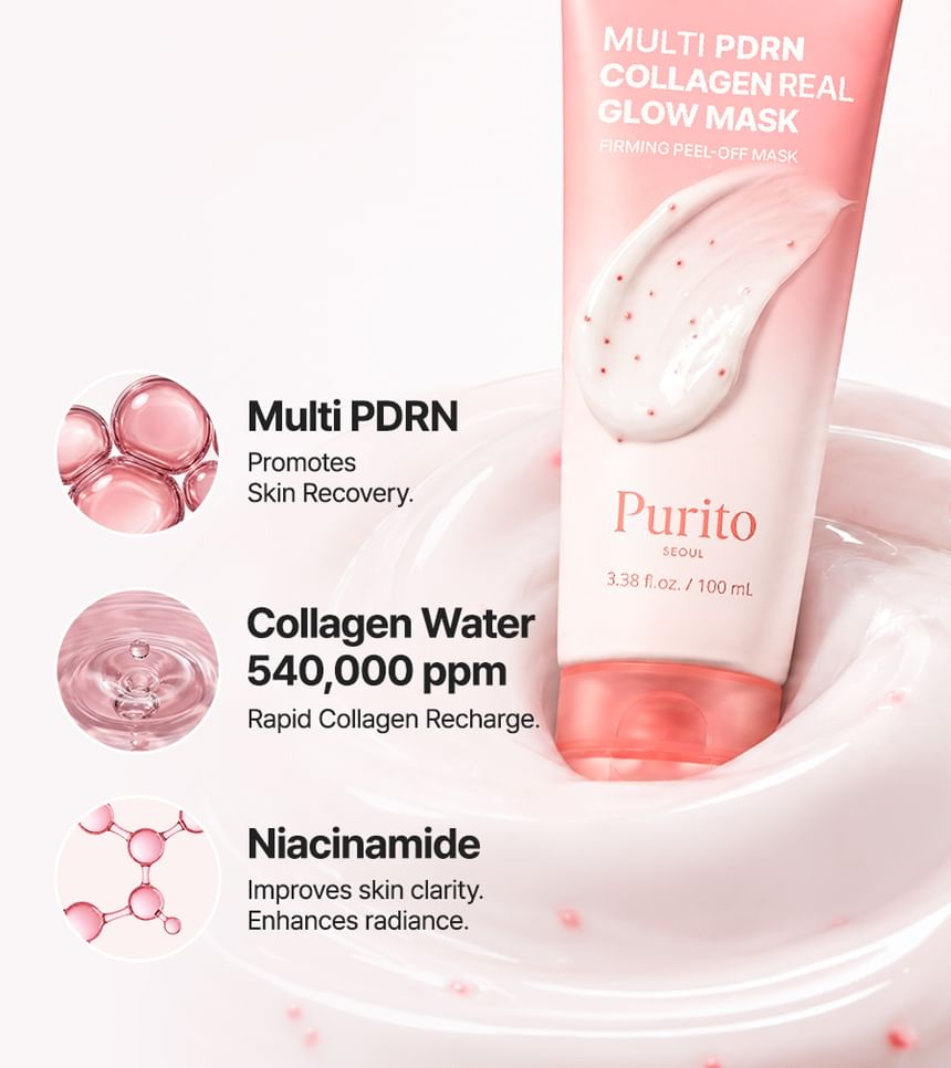 Purito SEOUL - Multi PDRN Collagen Real Glow Mask - Gallery 4