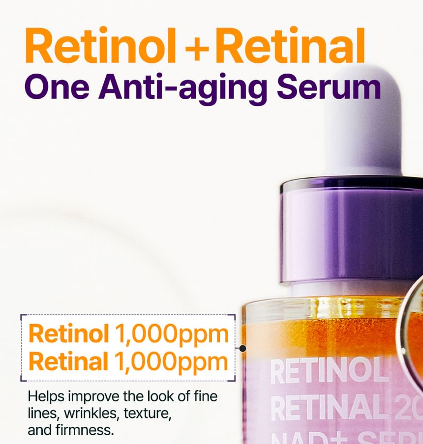 Purito SEOUL - Retinol Retinal 2000 NAD+ Serum - Gallery 1