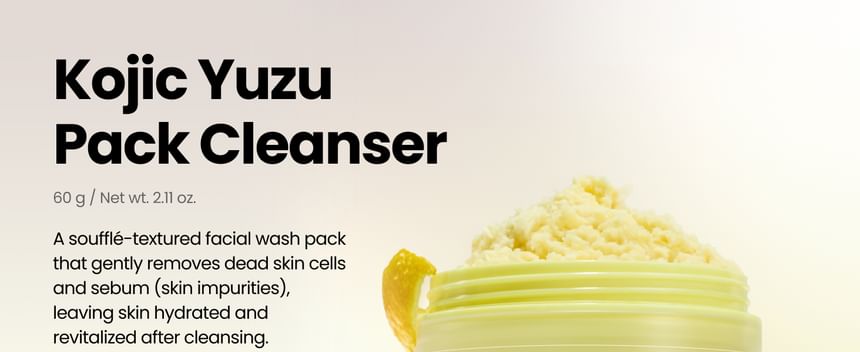 AXIS-Y - Kojic Yuzu Pack Cleanser 60g - Gallery 1
