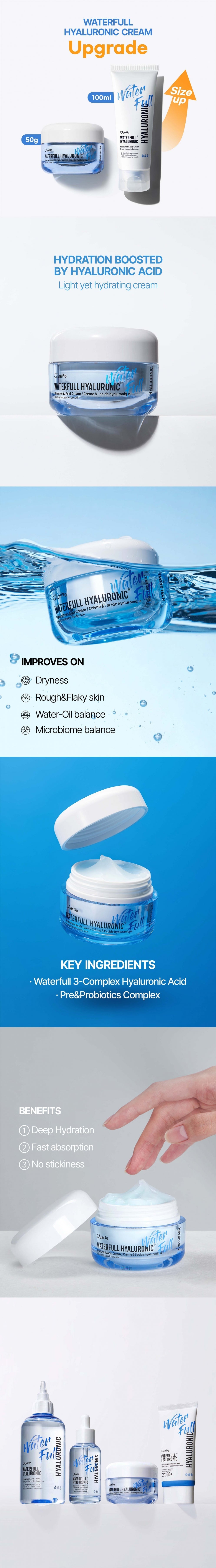 JUMISO - Waterfull Hyaluronic Cream - Gallery 1