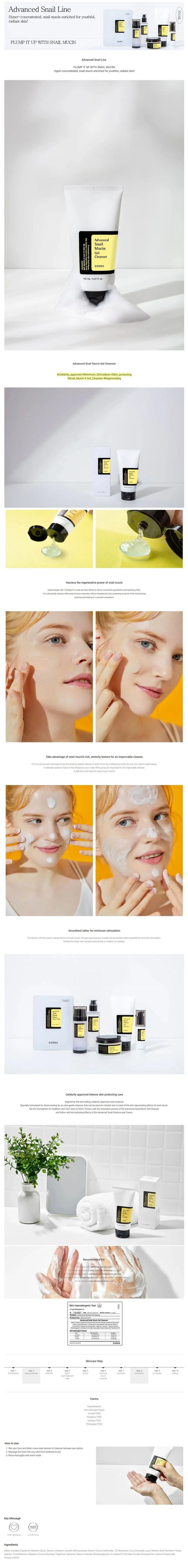 COSRX - Advanced Snail Peptide Eye cream - Gallery 1