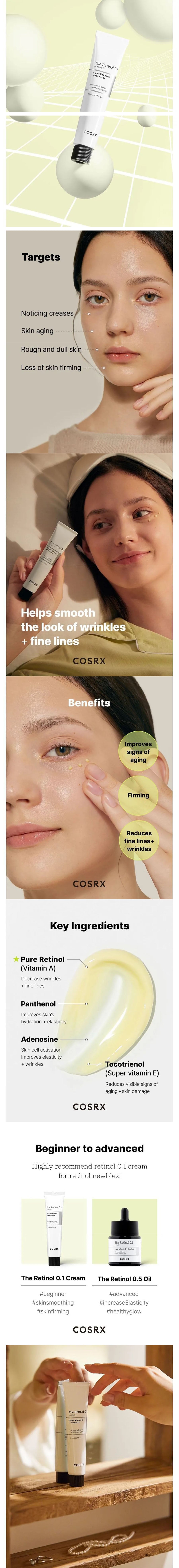 Cosrx the retinol 0.1 cream - Gallery 1