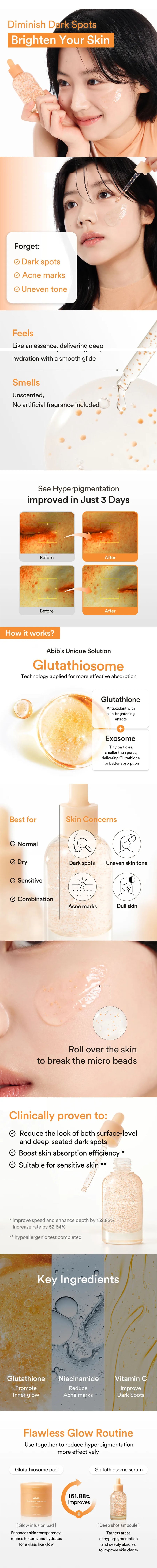 Abib - Glutathiosome Dark Spot Serum Vita Drop - Gallery 1