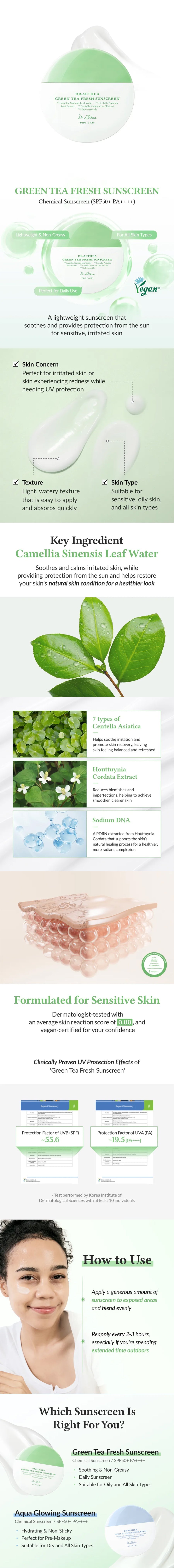 Dr. Althea - Green Tea Fresh Sunscreen - Gallery 1
