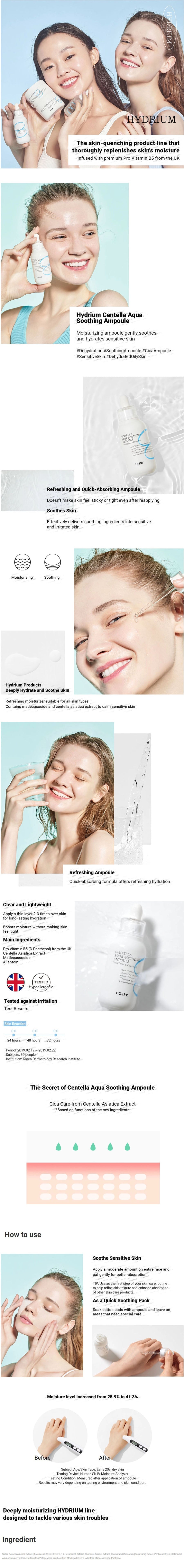 COSRX - Centella Aqua Soothing Ampoule - Gallery 1