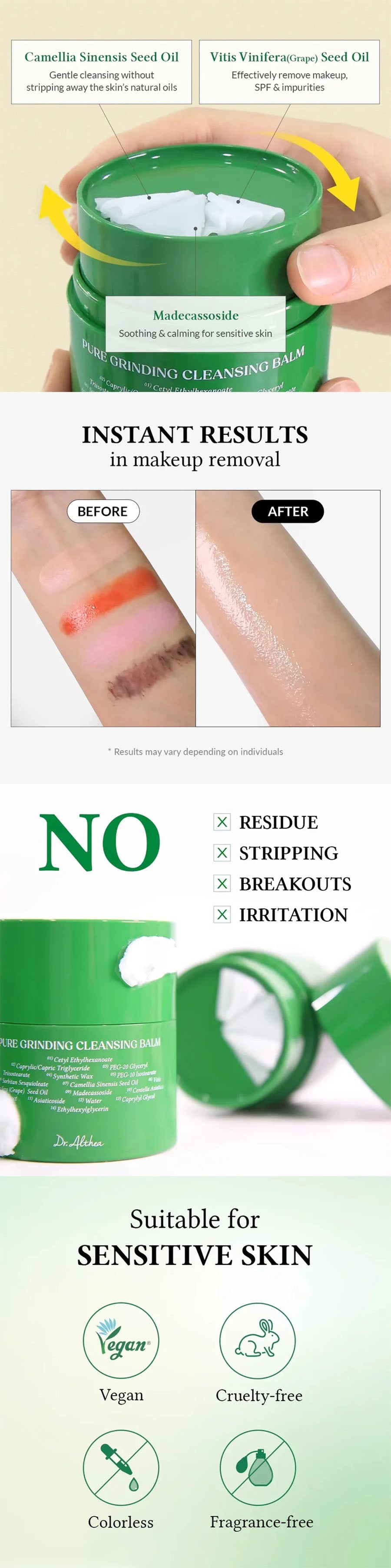Dr. Althea - Pure Grinding Cleansing Balm 50ml - Gallery 1