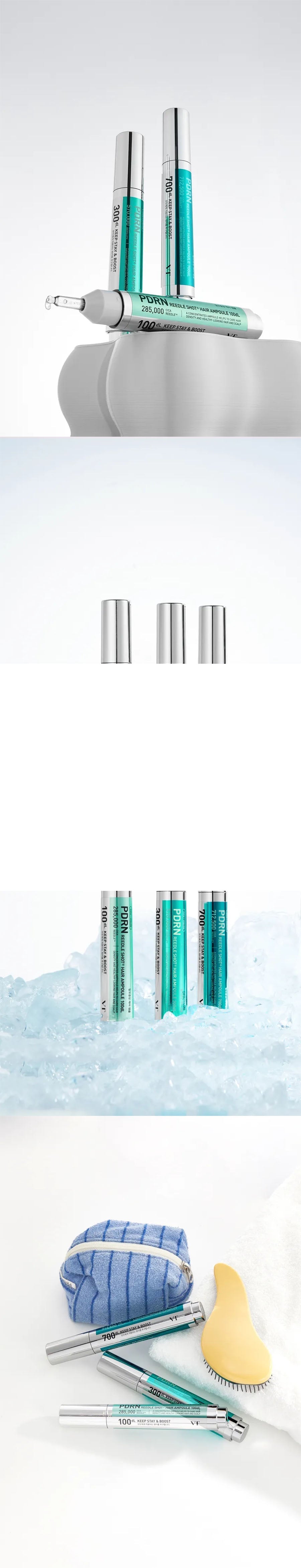 VT - PDRN Reedle Shot Hair Ampoule 300dL - Gallery 1