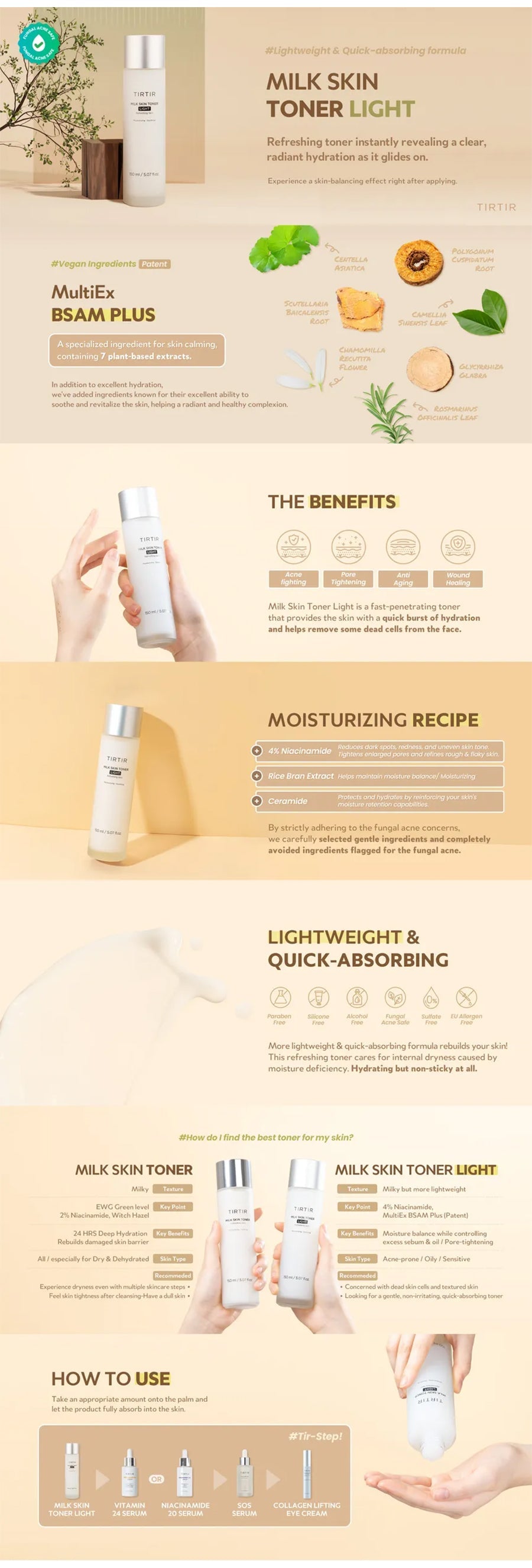 TIRTIR - Milk Skin Toner Light - Gallery 1