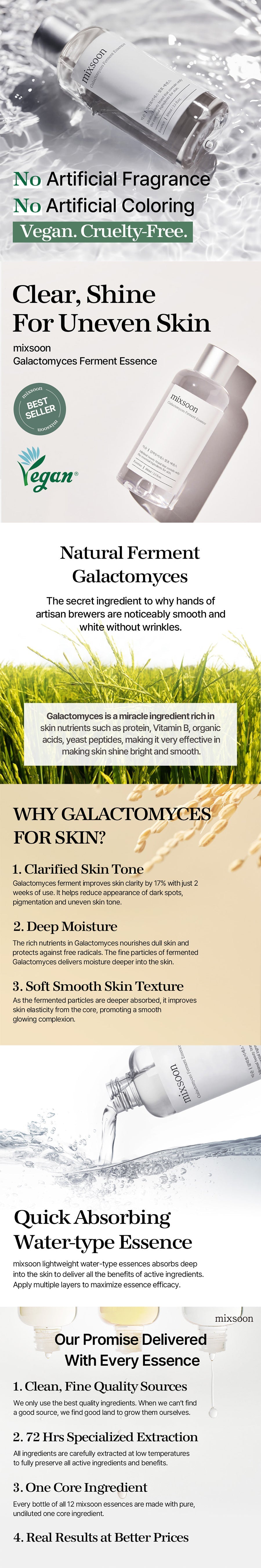 mixsoon - Galactomyces Ferment Essence - Gallery 1