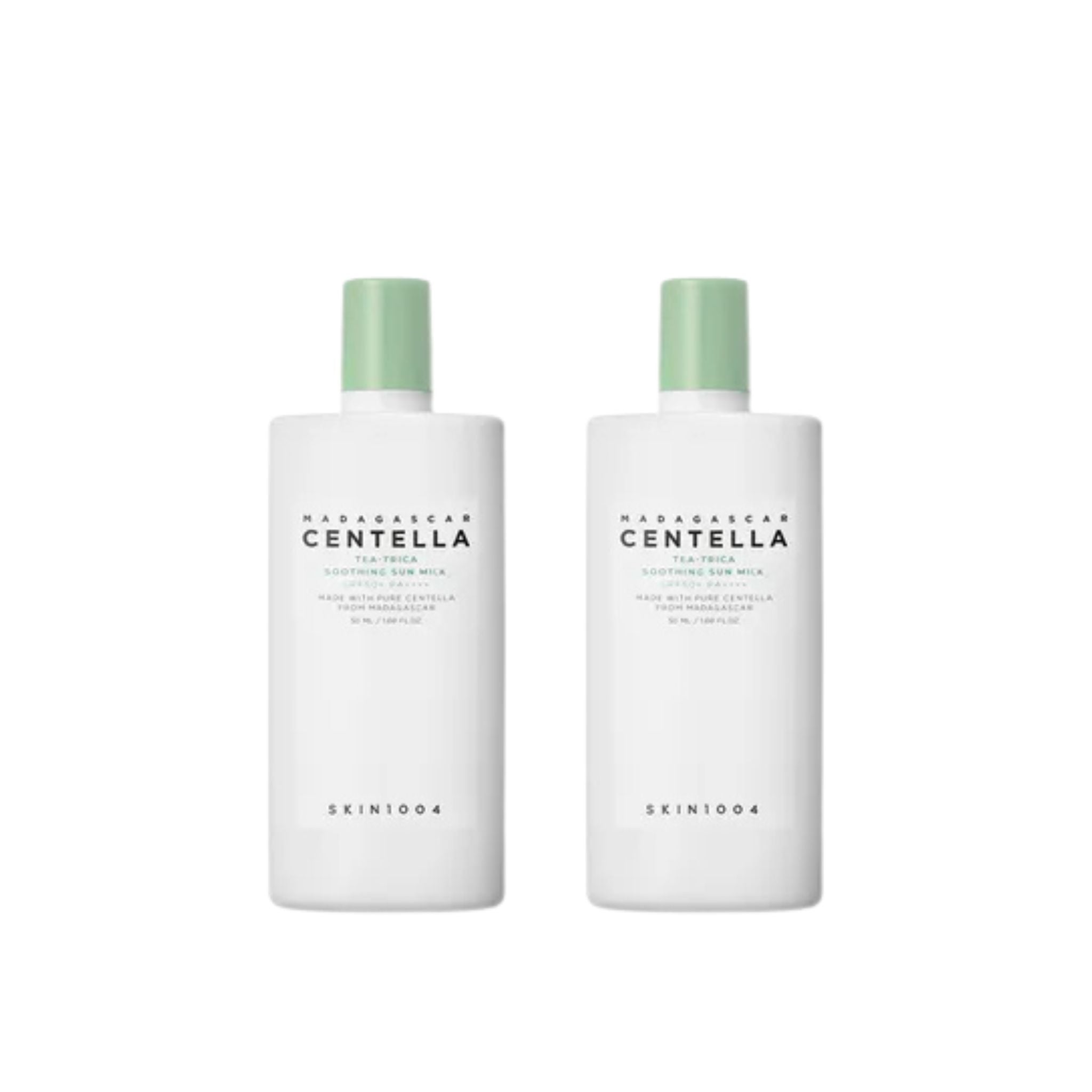[x2 BUNDLE] SKIN 1004 - Madagascar Centella Tea-Trica Soothing Sun Milk