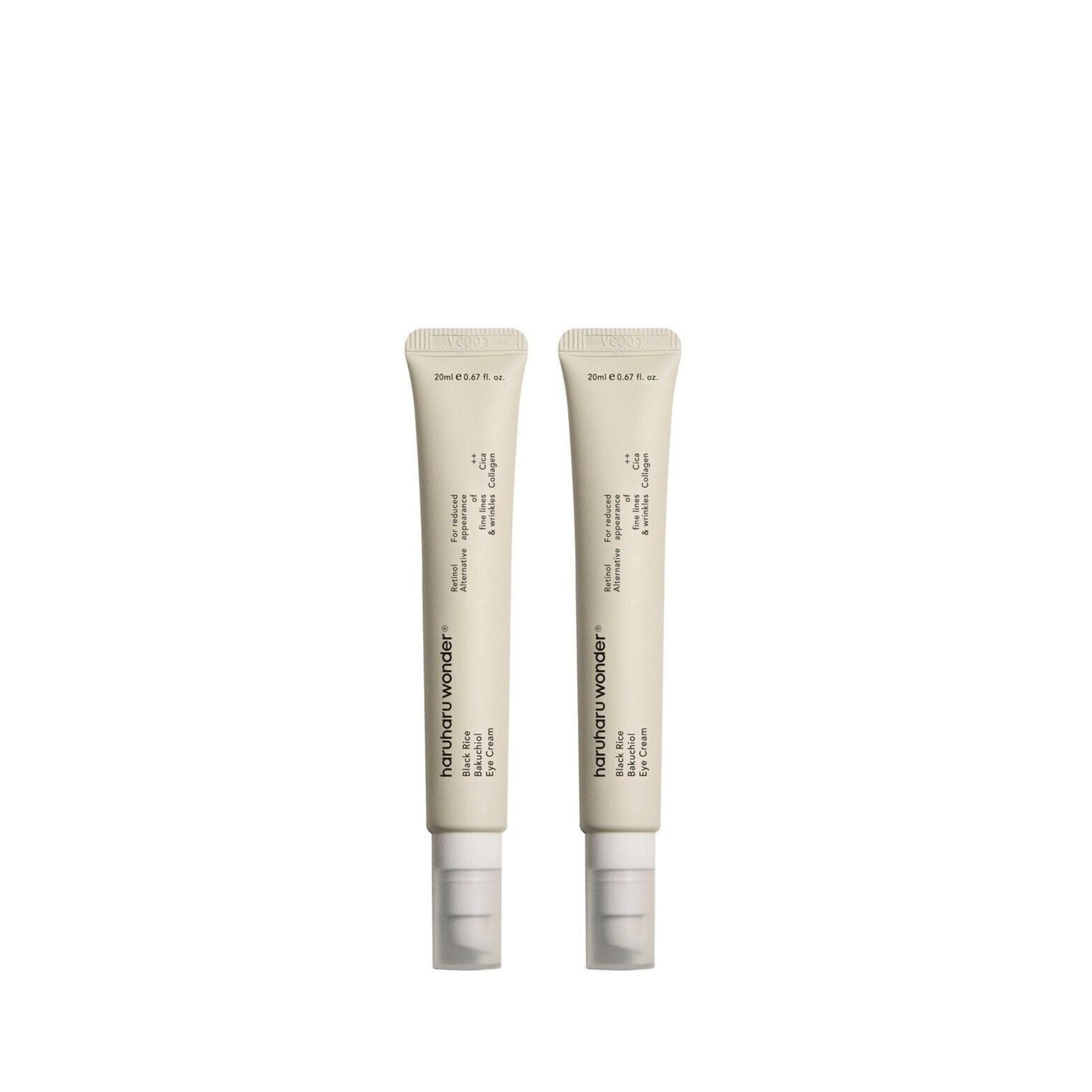 [x2 BUNDLE] Haruharu WONDER - Black Rice Bakuchiol Eye Cream 20ml