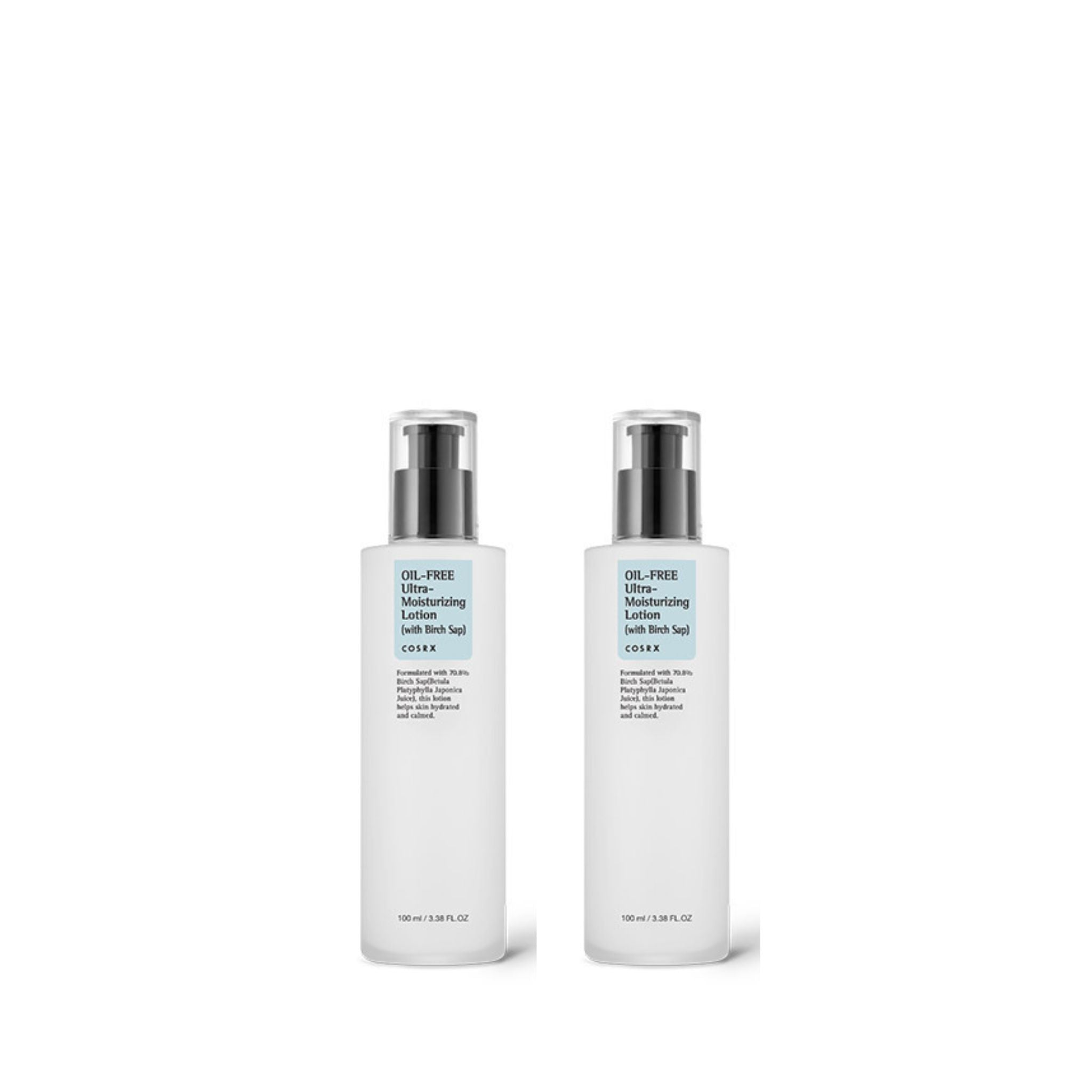 [x2 BUNDLE] COSRX - OIL-FREE ULTRA-MOISTURIZING LOTION 100ml
