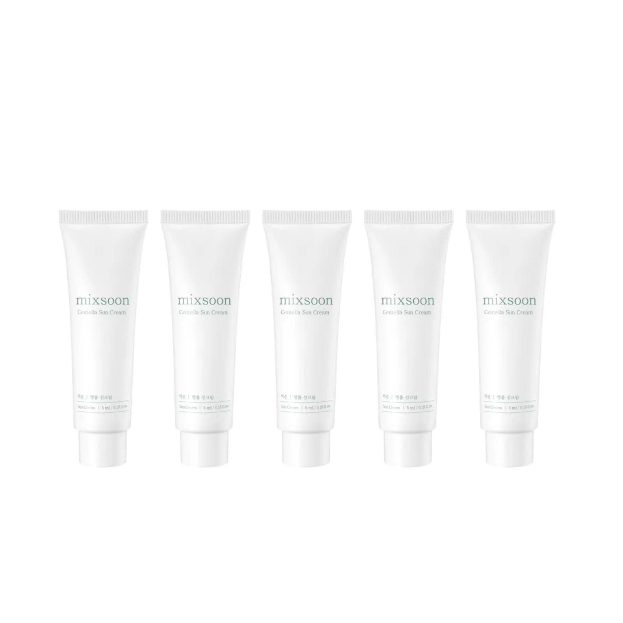 [x5 BUNDLE] mixsoon - Centella Sun Cream Mini