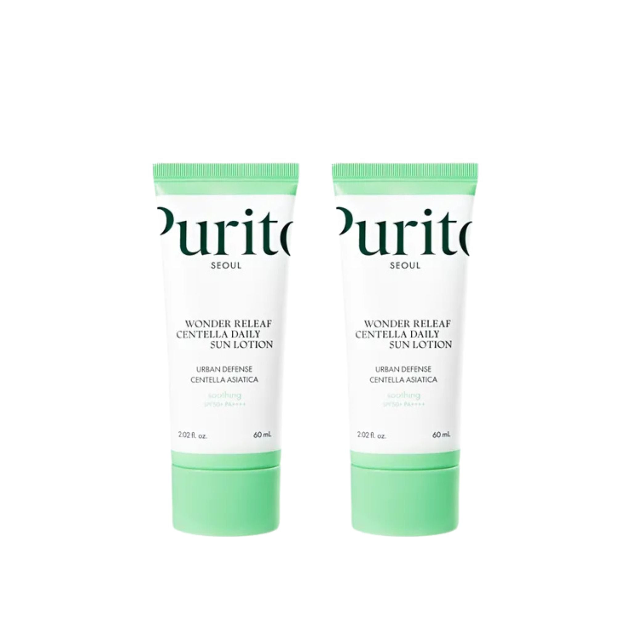 [x2 BUNDLE] Purito SEOUL - Wonder Releaf Centella Daily Sun Lotion