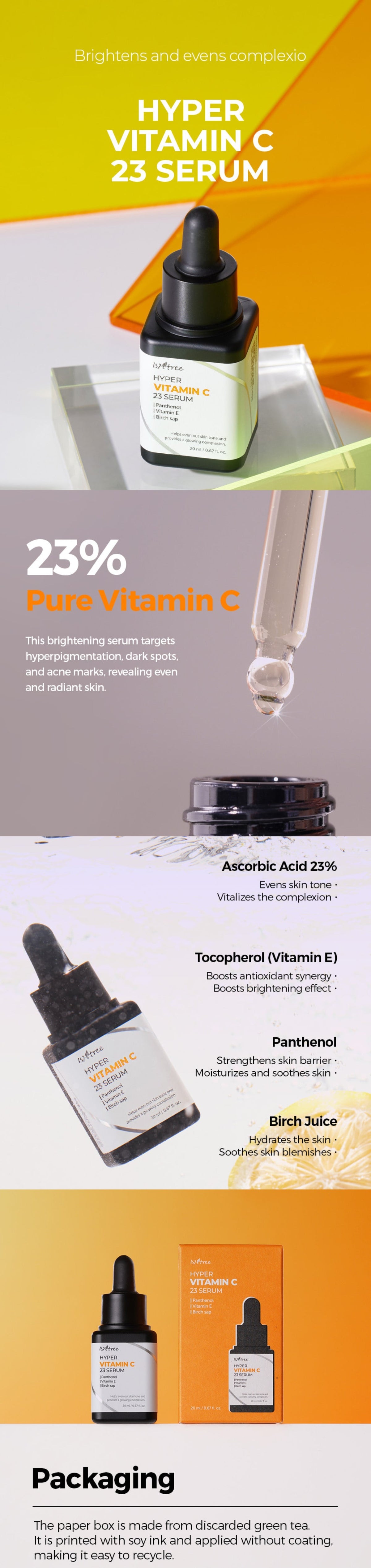 ISNTREE - Hyper Vitamin C 23 Serum - Gallery 1