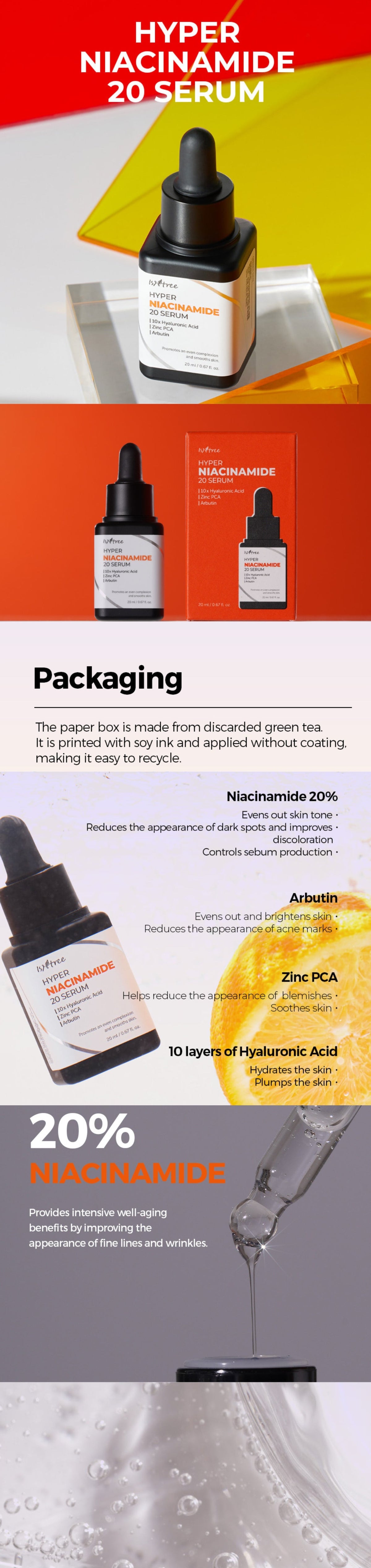 ISNTREE- Hyper Niacinamide 20 Serum - Gallery 1