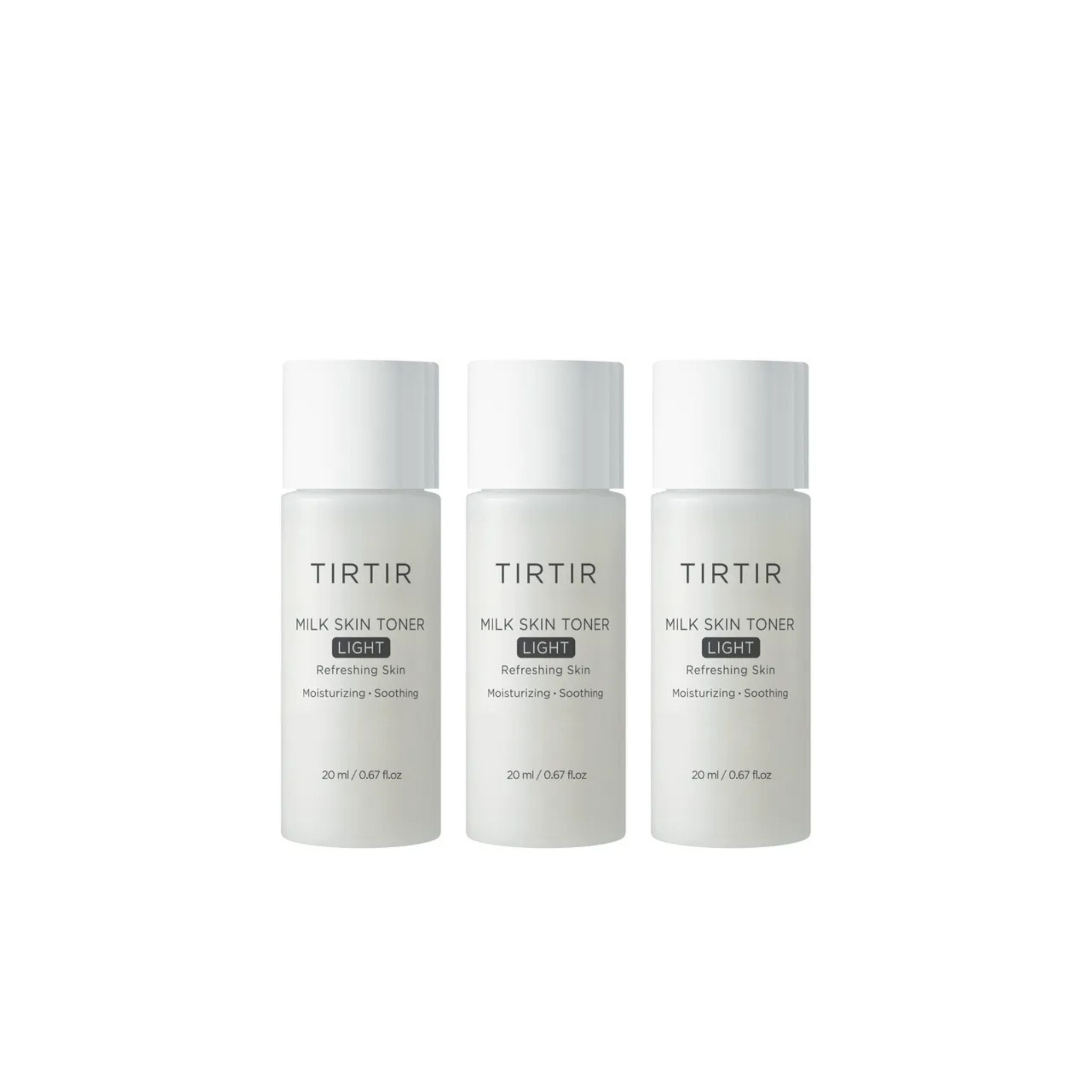 [x3 BUNDLE] TIRTIR - Milk Skin Toner Light 20ml