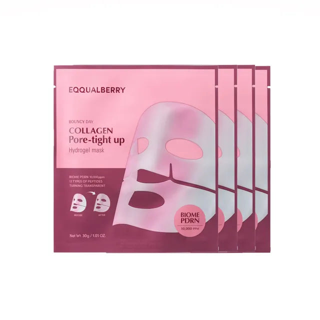 EQQUALBERRY - Collagen Pore-tight up Hydrogel Mask [1 SHEET]