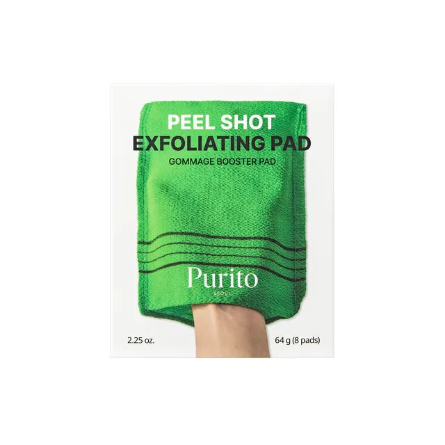 Purito SEOUL - Peel Shot Exfoliating Pad [8ml x 8 pcs]