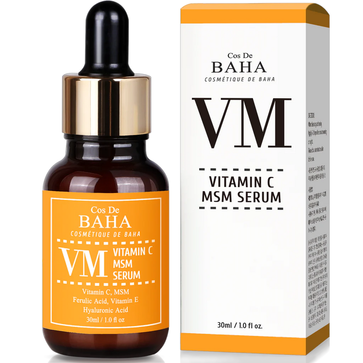Cos De BAHA Vitamin C Facial Serum with MSM