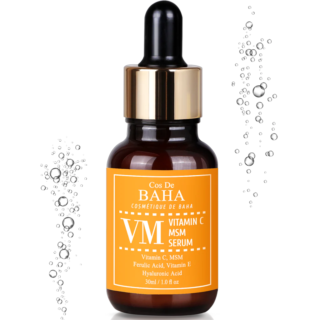Cos De BAHA Vitamin C Facial Serum with MSM