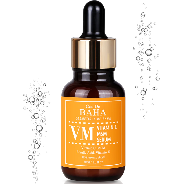 Cos De BAHA Vitamin C Facial Serum with MSM