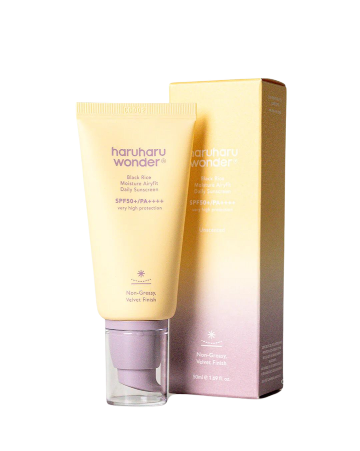 Haruharu WONDER Black Rice Moisture Airyfit Daily Sunscreen SPF50+ PA++++ 50ml