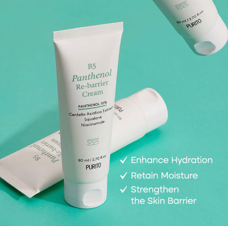 PURITO - B5 Panthenol Re-Barrier Cream 80ml