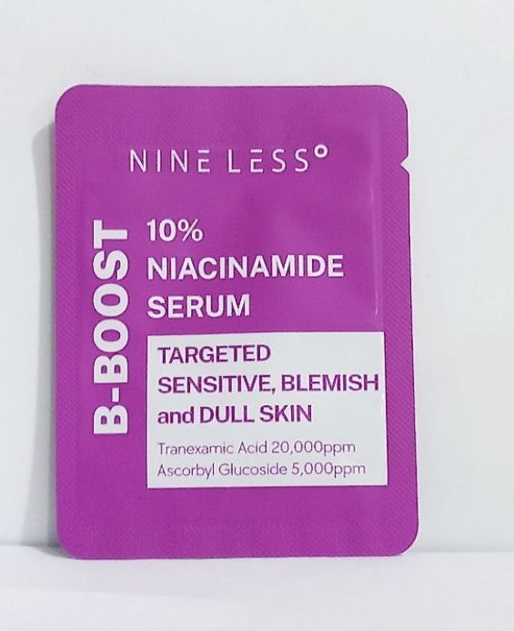 SAMPLE NINELESS B-boost 10% Niacinamide Serum 2ml