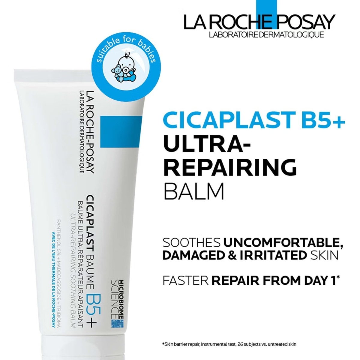 La Roche-Posay - Cicaplast Baume B5+ Ultra-Repairing Soothing Balm 40ml - Gallery 1