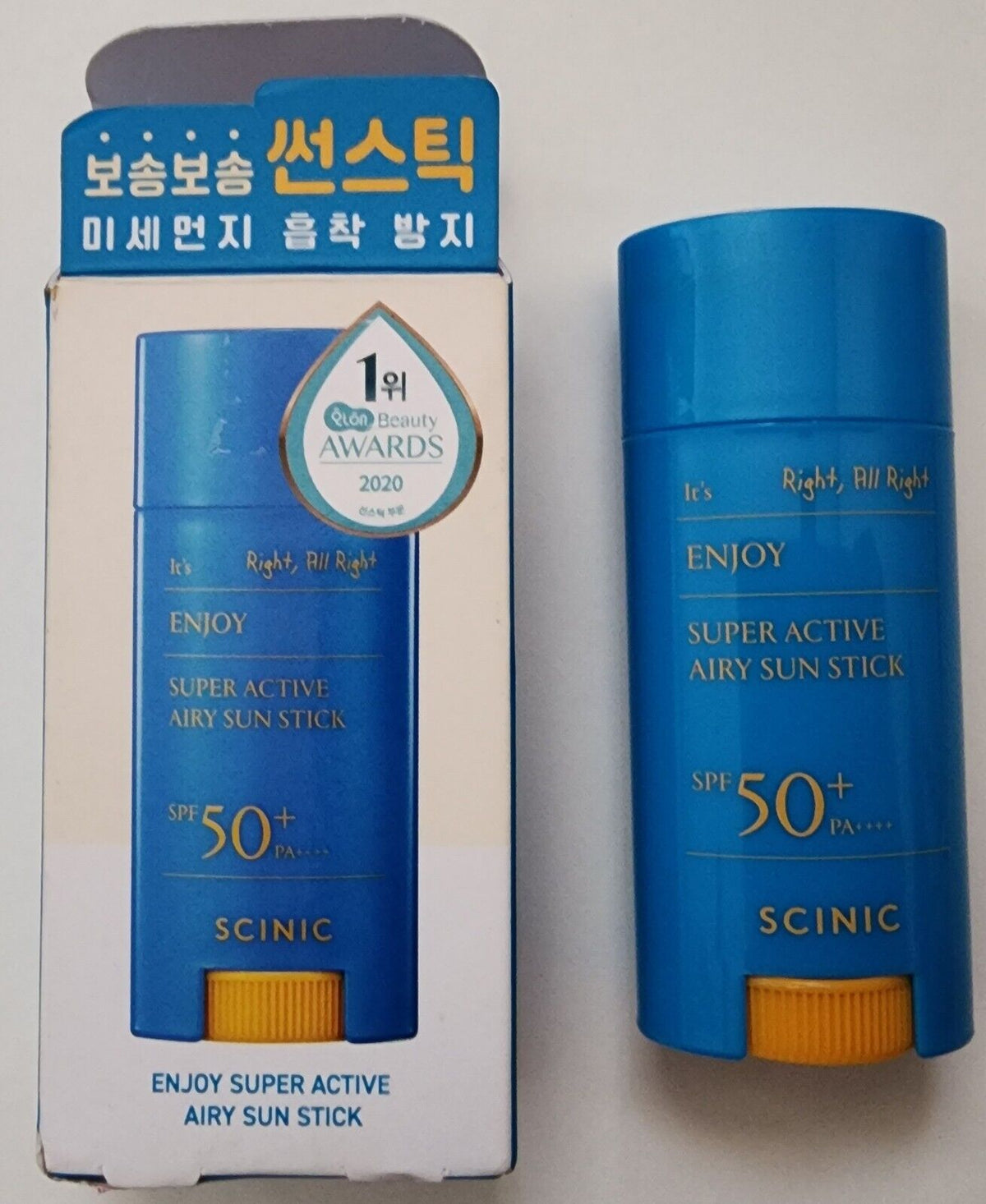 SCINIC - Enjoy Super Active Airy Sun Stick (SPF50+ PA++++) 15g