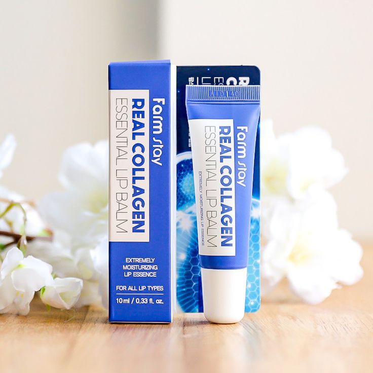Farmstay real collagen essential lip balm