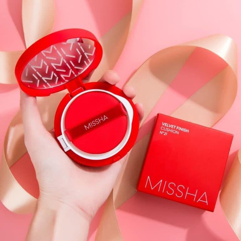 Missha velvet finish cushion N’23