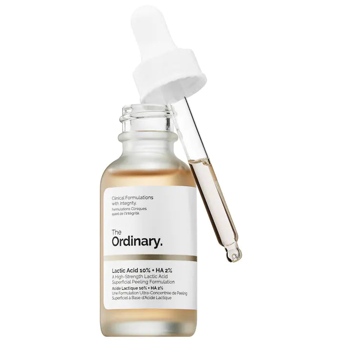The Ordinary Lactic Acid 10% + HA 2% Exfoliating Serum